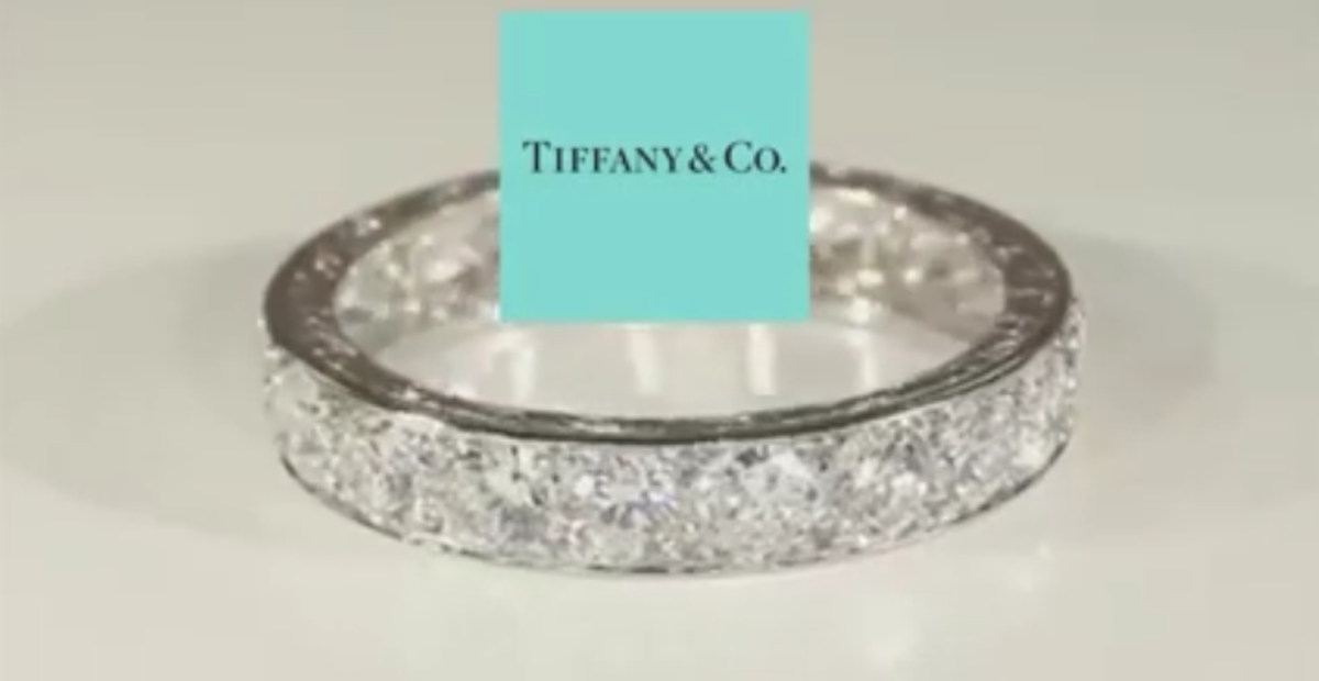 Rare Tiffany & Co. Proposal Diamond Ring Snow Globe Collectors Piece