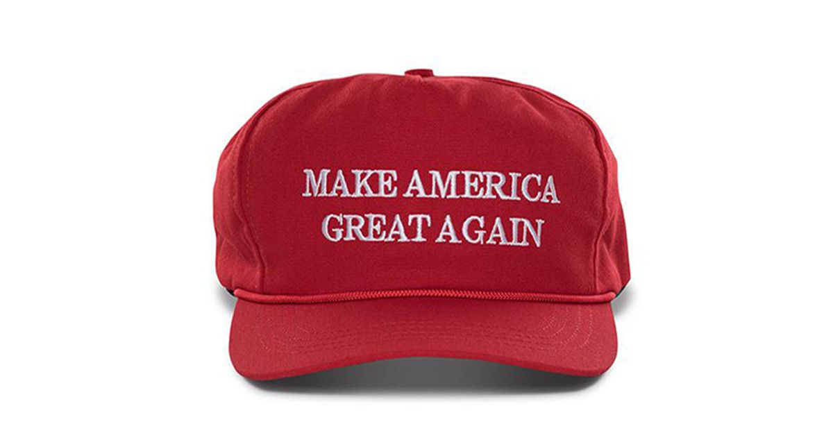 Donald Trump's 2016 campaign hat.
