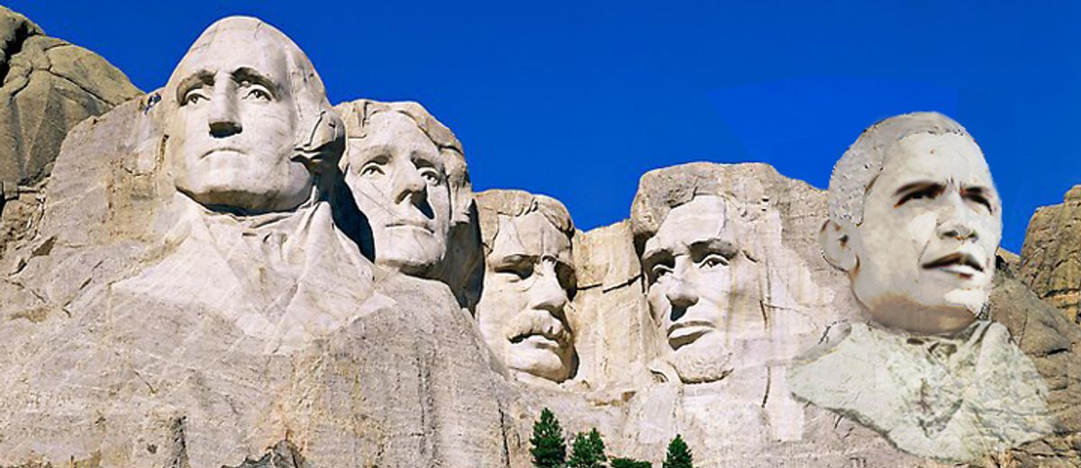 US Presidents, Mount Rushmore National Memorial. South Dakota, USA