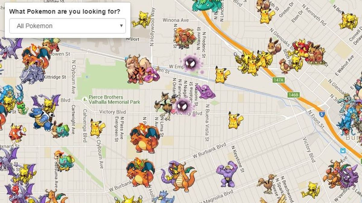 Pokemon Go Map