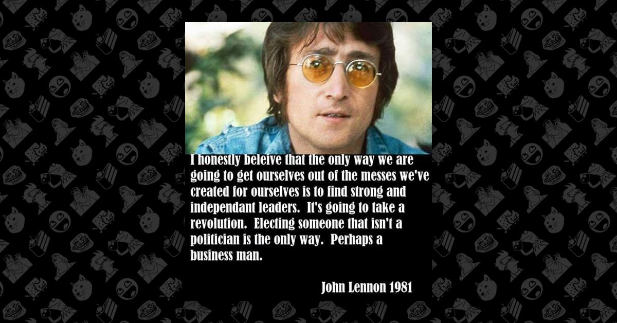 Did John Lennon Anticipate The Election Of Donald Trump