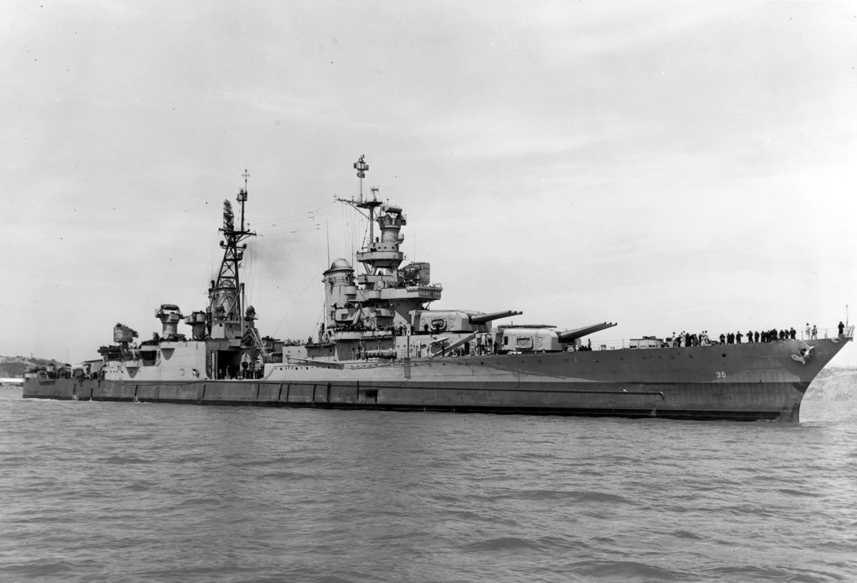 USS Indianapolis (CA-35) (Wiki Commons)