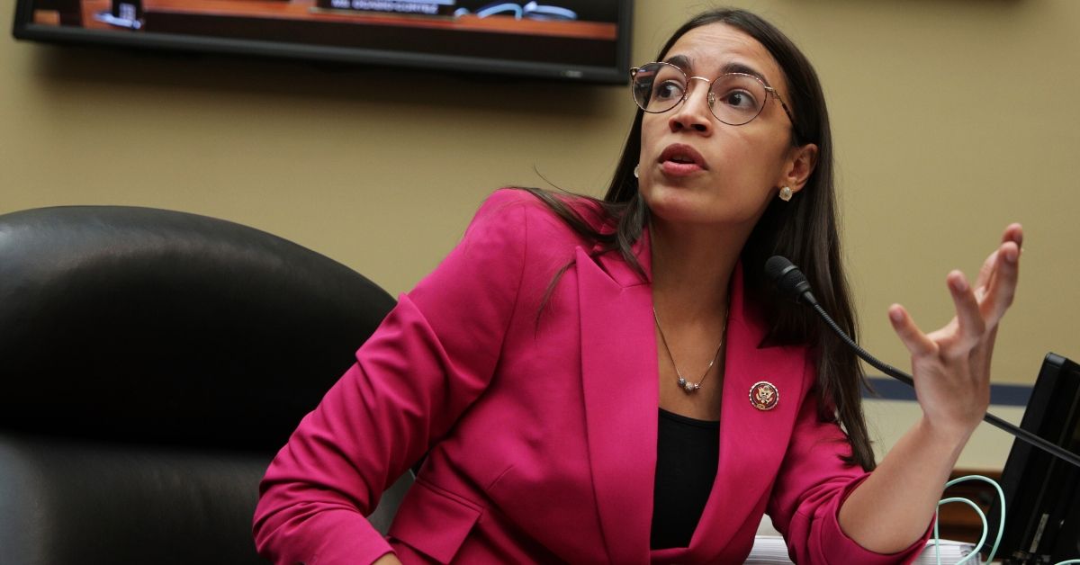 WASHINGTON, DC - JUNE 26:  U.S. Rep. Alexandria Ocasio-Cortez (D-NY) speaks during a hearing before the House Oversight and Reform Committee June 26, 2019 on Capitol Hill in Washington, DC. The committee has voted to subpoena Conway after she failed to appear at a hearing focusing on "Violations of the Hatch Act Under the Trump Administration."  (Photo by Alex Wong/Getty Images) (Alex Wong/Getty Images)