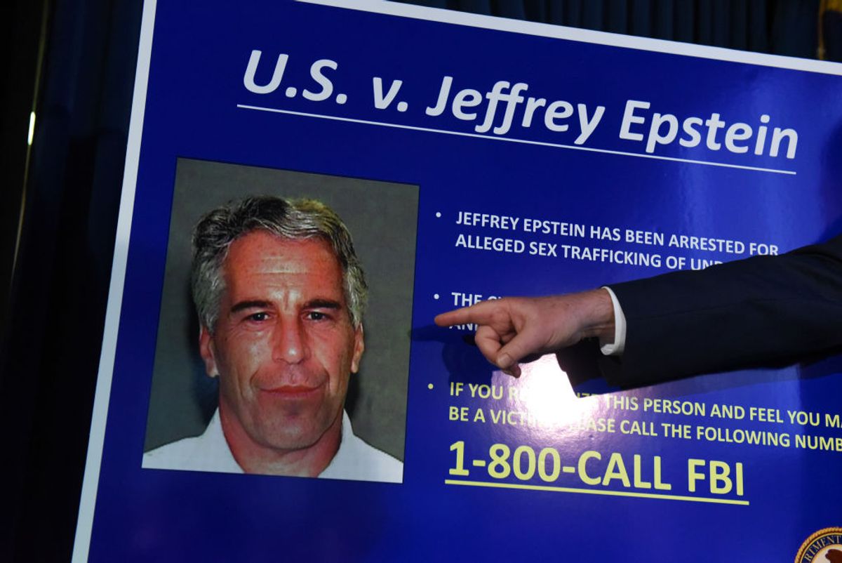 NEW YORK, NY - JULY 08: US Attorney for the Southern District of New York Geoffrey Berman announces charges against Jeffery Epstein on July 8, 2019 in New York City. Epstein will be charged with one count of sex trafficking of minors and one count of conspiracy to engage in sex trafficking of minors. (Photo by Stephanie Keith/Getty Images) (Getty Images)