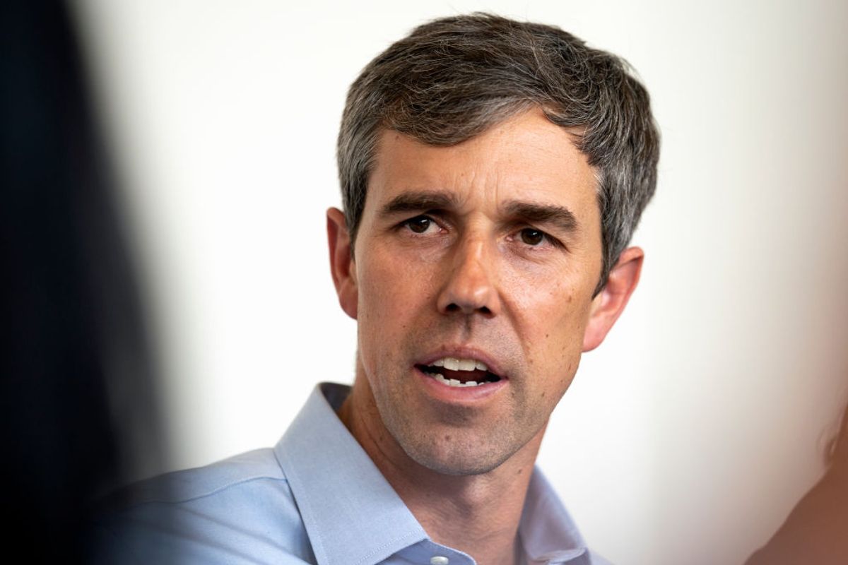 Democratic presidential candidate former Texas congressman Beto O'Rourke speaks during an Equity &amp; Justice Roundtable in Los Angeles, California on September 17, 2019. This was Betos fourth trip to California as a presidential candidate. (Photo by Ronen Tivony/NurPhoto via Getty Images) (Getty Images)