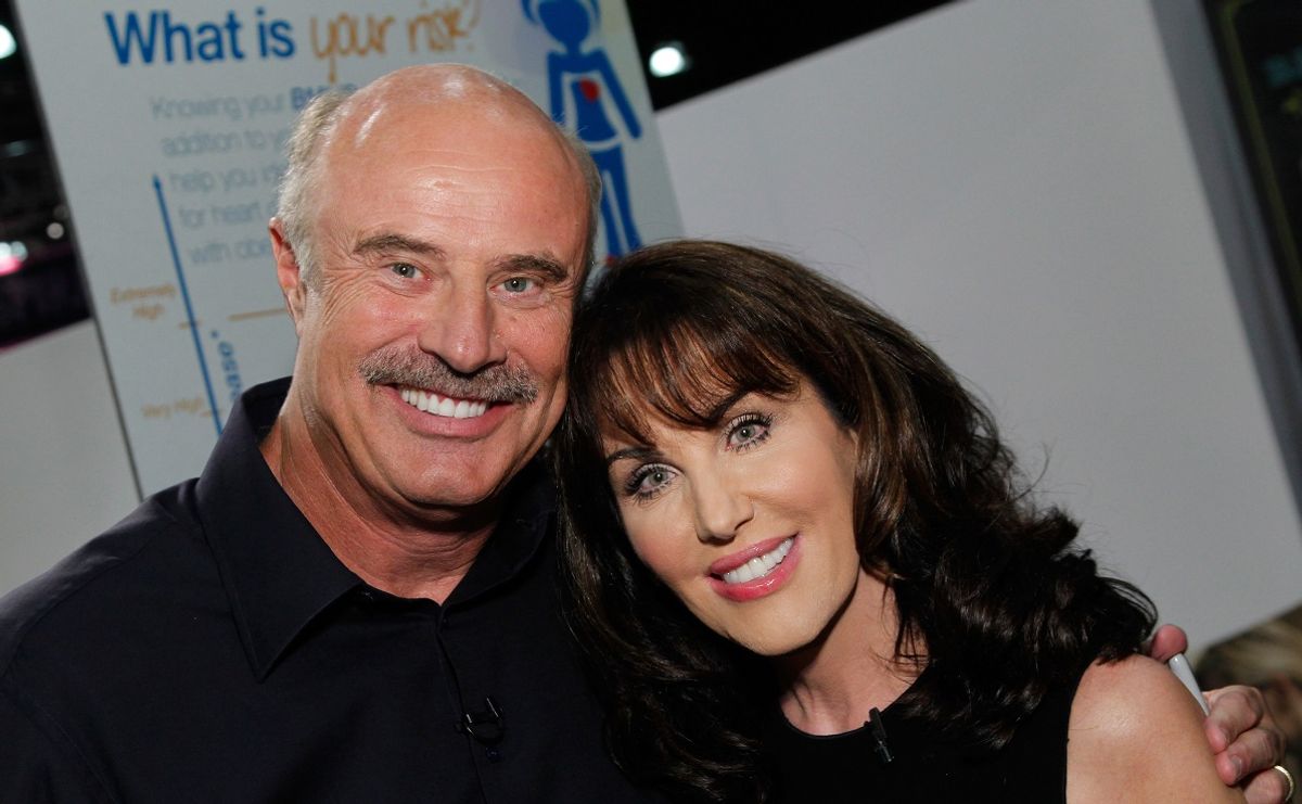 LOS ANGELES, CA - OCTOBER 20:  Dr. Phil McGraw (L) and Robin McGraw attend O You! presented by O, The Oprah Magazine, held at Los Angeles Convention Center on October 20, 2012 in Los Angeles, California.  (Photo by Ben Rose/WireImage) (Getty Images)