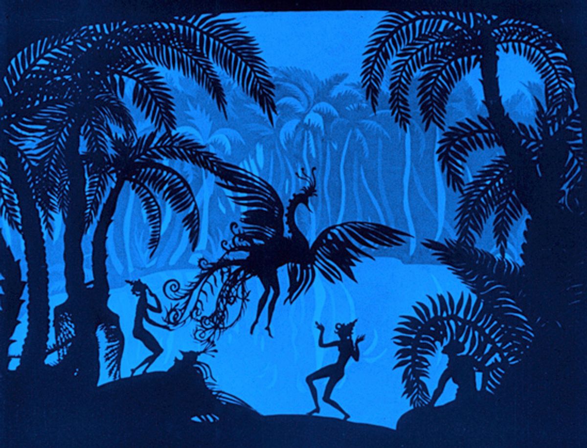  (Still from Prince Achmed (1926) Getty Center)