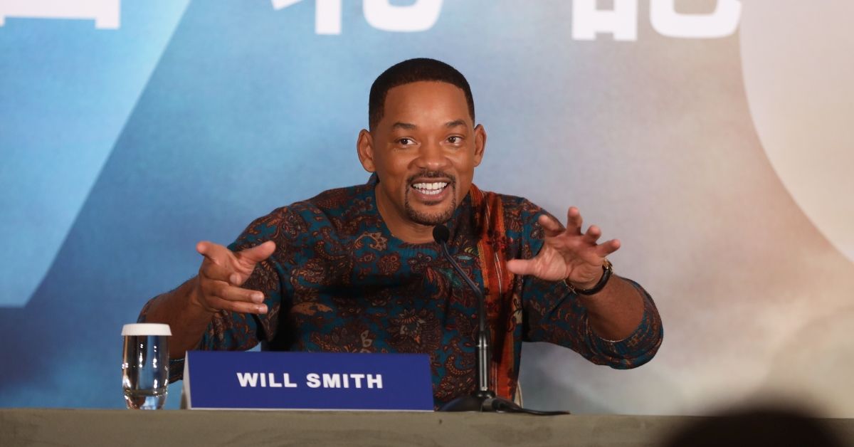 TAIPEI, CHINA - OCTOBER 21: Actor Will Smith attends 'Gemini Man' press conference on October 21, 2019 in Taipei, Taiwan of China. (Photo by VCG/VCG via Getty Images) (VCG/VCG via Getty Images)