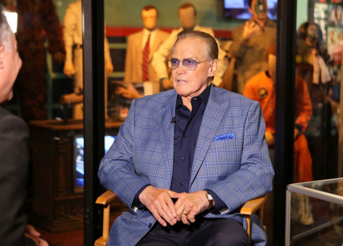 HOLLYWOOD, CALIFORNIA - MAY 14: Lee Majors attends The Hollywood Museum Celebrates Batman's 80th Anniversary at The Hollywood Museum on May 14, 2019 in Hollywood, California. (Photo by Tasia Wells/Getty Images) (Getty Images)