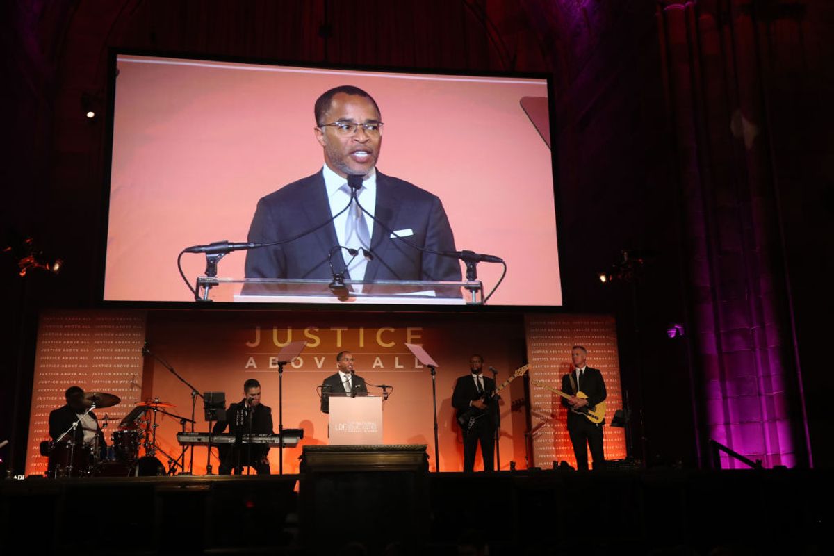 NEW YORK, NEW YORK - NOVEMBER 07: Jonathan Capehart speaks on stage at the NAACP LDF 33rd National Equal Justice Awards Dinner at Cipriani 42nd Street on November 07, 2019 in New York City. (Photo by Johnny Nunez/Getty Images for NAACP LDF) (Getty Images/Stock photo)