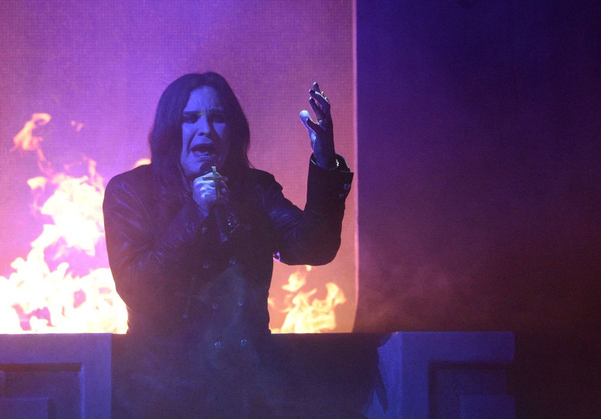 LOS ANGELES, CALIFORNIA - NOVEMBER 24: Ozzy Osbourne performs onstage during the 2019 American Music Awards at Microsoft Theater on November 24, 2019 in Los Angeles, California. (Photo by Kevin Mazur/AMA2019/Getty Images for dcp) (Getty Images)