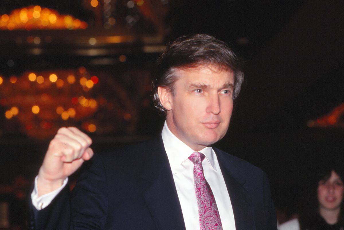 ATLANTIC CITY, NJ - APRIL 2:  Businessman Donald Trump at the opening of the Taj Mahal Casino Hotel in Atlantic City, New Jersey April 2 1990. (Photo by Jeffrey Asher/ Getty Images) (Jeffrey Asher/ Getty Images)