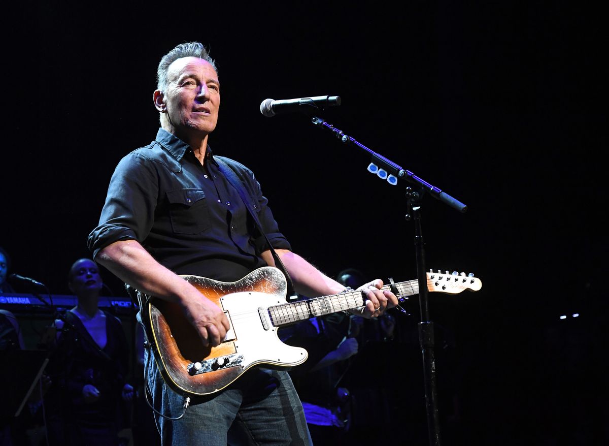NEW YORK, NEW YORK - DECEMBER 09:  Bruce Springsteen performs onstage during The Rainforest Fund 30th Anniversary Benefit Concert Presents 'We'll Be Together Again' at Beacon Theatre on December 09, 2019 in New York City. (Photo by Kevin Mazur/Getty Images for The Rainforest Fund) (Kevin Mazur/Getty Images for The Rainforest Fund)