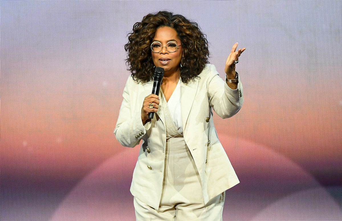 SAN FRANCISCO, CA - FEBRUARY 22:  Oprah Winfrey speaks during Oprah's 2020 Vision: Your Life in Focus Tour presented by WW (Weight Watchers Reimagined) at Chase Center on February 22, 2020 in San Francisco, California.  (Photo by Steve Jennings/Getty Images) (Steve Jennings/Getty Images)