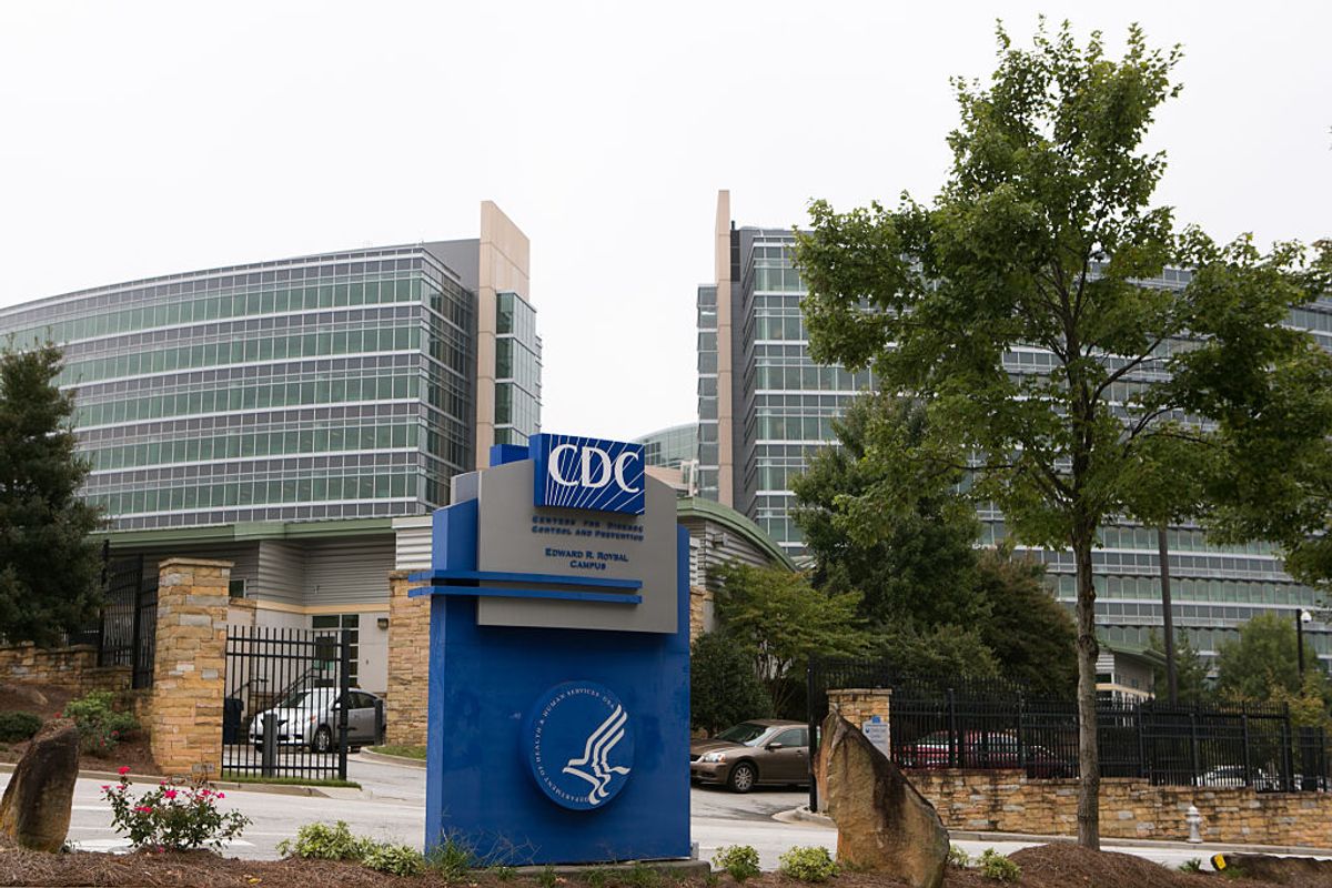 ATLANTA, GA - OCTOBER 13:  Exterior of the Center for Disease Control (CDC) headquarters is seen on October 13, 2014 in Atlanta, Georgia. Frieden urged hospitals to watch for patients with Ebola symptoms who have traveled from the tree Ebola stricken African countries.  (Photo by Jessica McGowan/Getty Images) (Twitter)