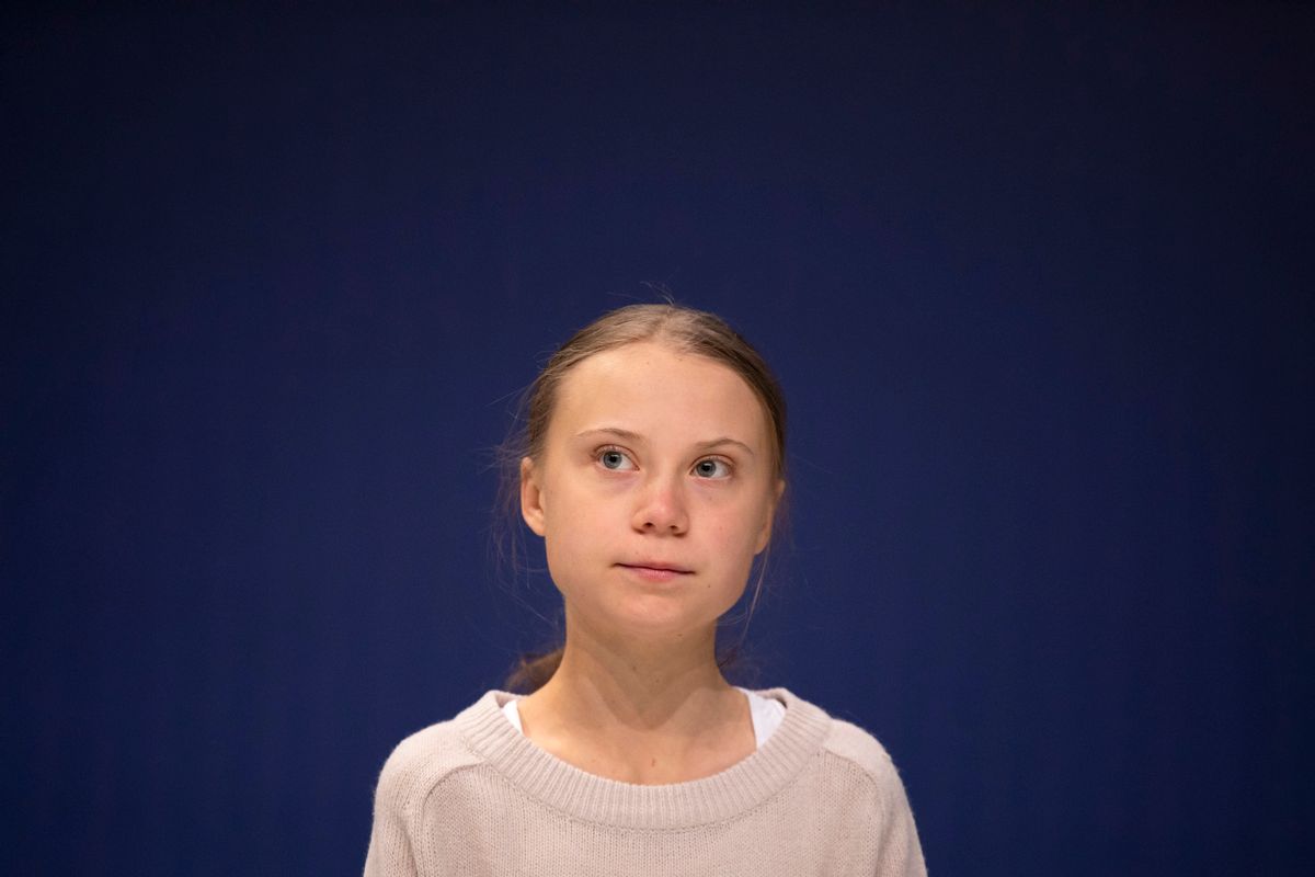 MADRID, SPAIN - DECEMBER 10: Swedish environment activist Greta Thunberg attends an event with scientists at the COP25 Climate Conference on December 10, 2019 in Madrid, Spain. The COP25 conference brings together world leaders, climate activists, NGOs, indigenous people and others for two weeks in an effort to focus global policy makers on concrete steps for heading off a further rise in global temperatures. (Photo by Pablo Blazquez Dominguez/Getty Images) ( Pablo Blazquez Dominguez/Getty Images)