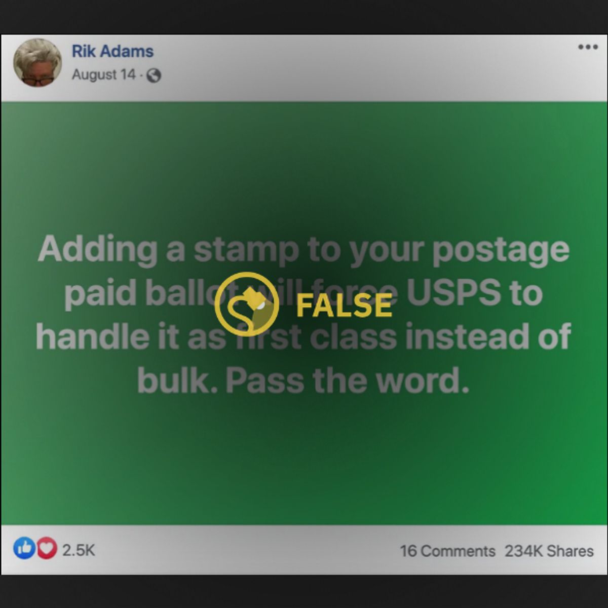 do i need to stamp my mail in ballot