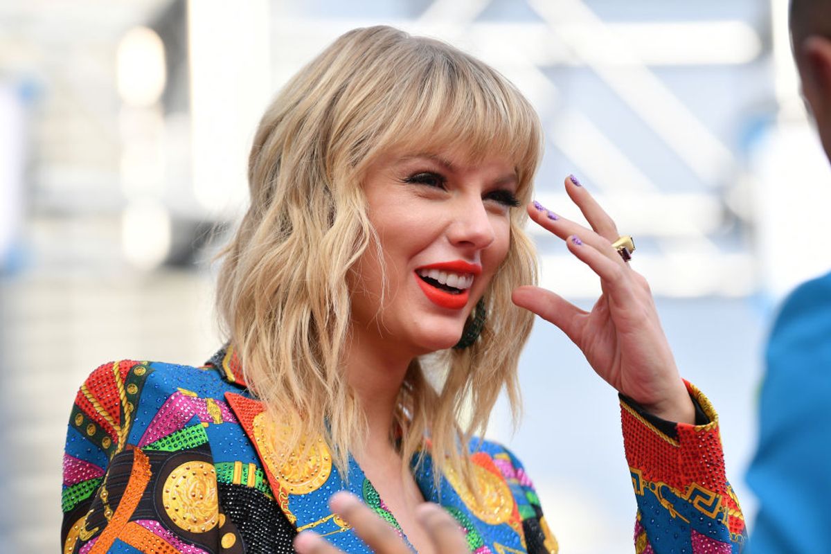 NEWARK, NEW JERSEY - AUGUST 26: Taylor Swift attends the 2019 MTV Video Music Awards at Prudential Center on August 26, 2019 in Newark, New Jersey. (Photo by Dia Dipasupil/Getty Images for MTV) ( Dia Dipasupil / Getty Images)