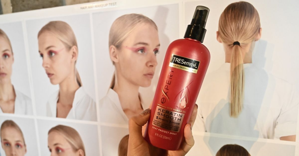 NEW YORK, NEW YORK - SEPTEMBER 10:  TRESemme products are used for TRESemme at Oscar de la Renta during NYFW on September 10, 2019 in New York City. (Photo by Astrid Stawiarz/Getty Images for TRESemme) (Astrid Stawiarz/Getty Images for TRESemme)