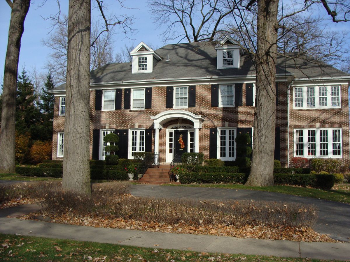 The Home Alone house in Winnetka, Illinois. (Wikimedia Commons/anarchosyn CC BY-S.A. 2.0) (Wikimedia Commons/anarchosyn CC BY-S.A. 2.0)