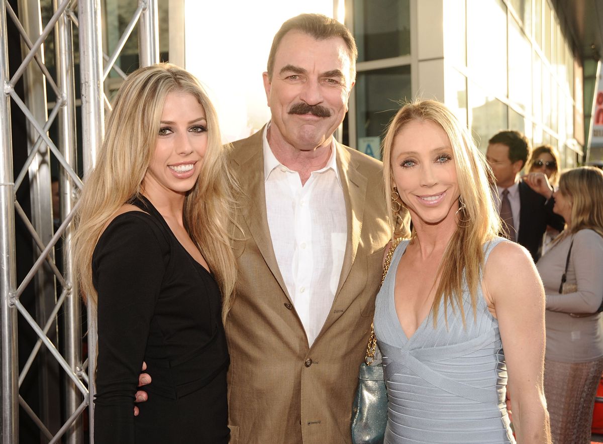HOLLYWOOD - JUNE 01:  Hannah Selleck, Actor Tom Selleck and wife Jillie Mack arrives at the Los Angeles premiere of "Killers" held at ArcLight Cinemas Cinerama Dome on June 1, 2010 in Hollywood, California.  (Photo by Jeff Kravitz/FilmMagic) (Jeff Kravitz/FilmMagic)