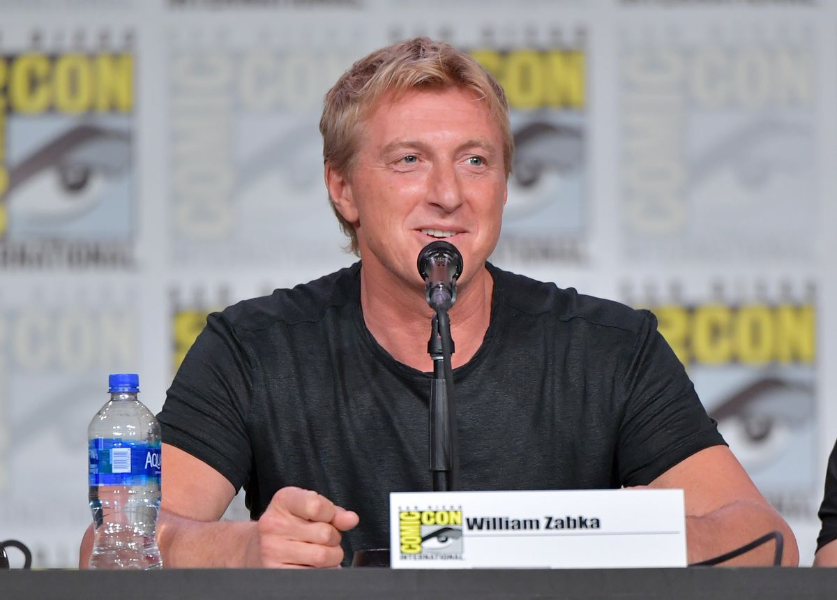 SAN DIEGO, CALIFORNIA - JULY 19: William Zabka speaks onstage during Entertainment Weekly: Brave Warriors at San Diego Convention Center on July 19, 2019 in San Diego, California. (Photo by Amy Sussman/Getty Images) (Amy Sussman/Getty Images)