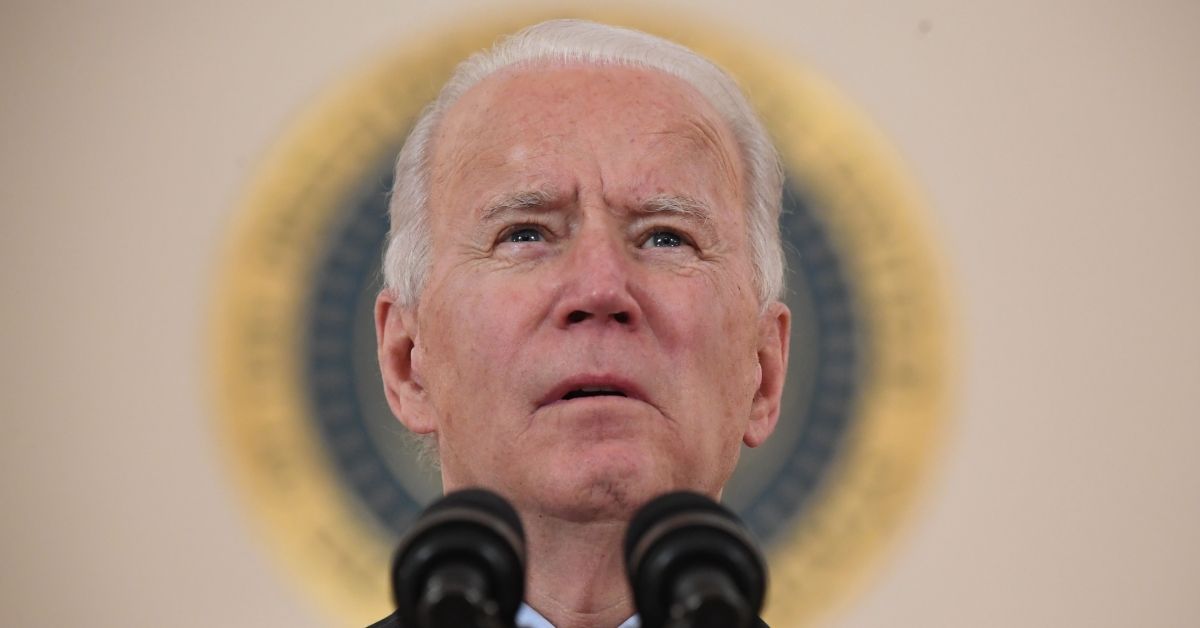 US President Joe Biden speaks about lives lost to Covid after death toll passed 500,000, in the Cross Hall of the White House in Washington, DC, February 22, 2021. - President Joe Biden called the milestone of more than 500,000 US deaths from Covid-19 "heartbreaking" on Monday and urged the country to unite against the pandemic.
"I know what it's like," an emotional Biden said in a national television address, referring to his own long history of family tragedies. (Photo by SAUL LOEB / AFP) (Photo by SAUL LOEB/AFP via Getty Images) (Getty Images)