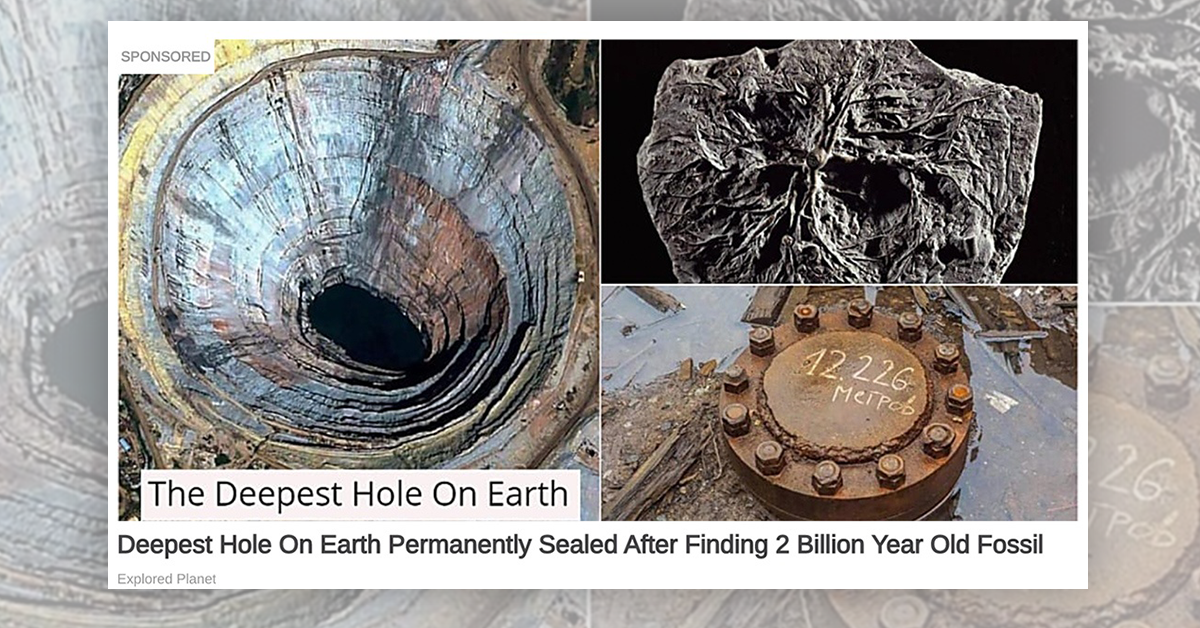 Bottom Of Deepest Hole On Earth