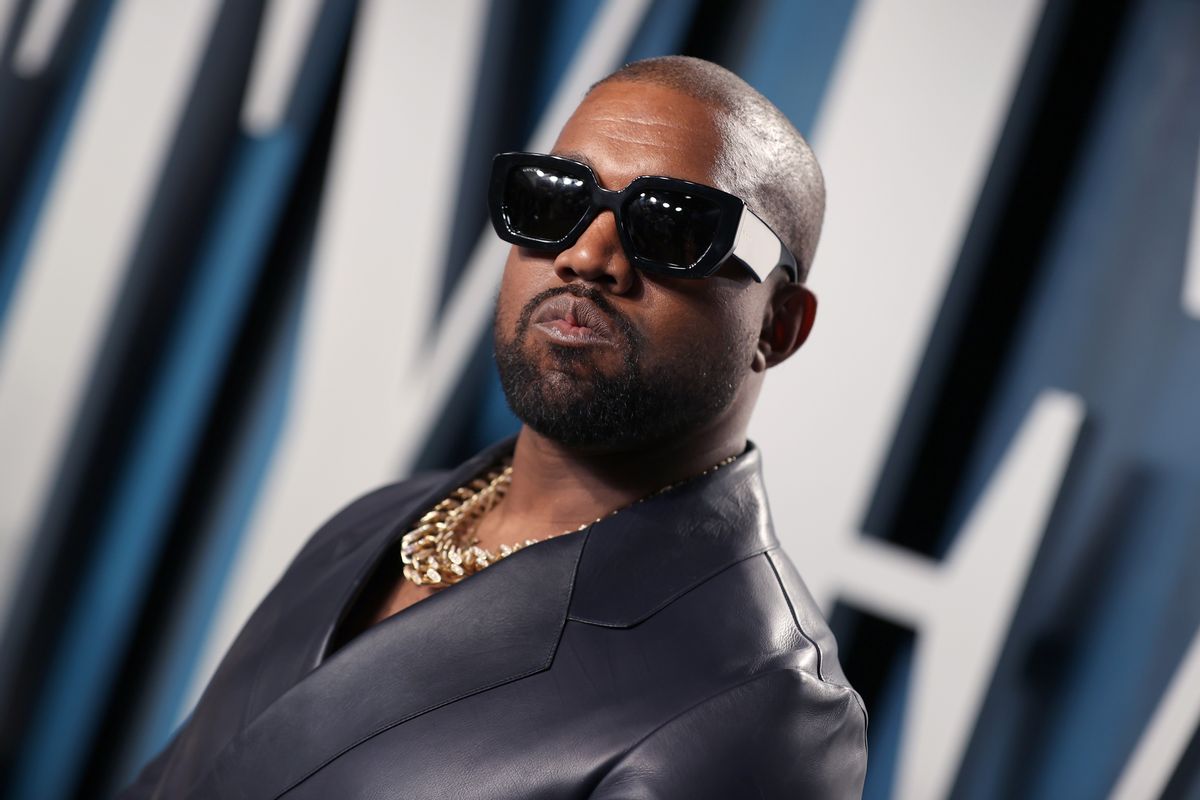 BEVERLY HILLS, CALIFORNIA - FEBRUARY 09: Kanye West attends the 2020 Vanity Fair Oscar Party hosted by Radhika Jones at Wallis Annenberg Center for the Performing Arts on February 09, 2020 in Beverly Hills, California. (Photo by Rich Fury/VF20/Getty Images for Vanity Fair) (Getty Images)
