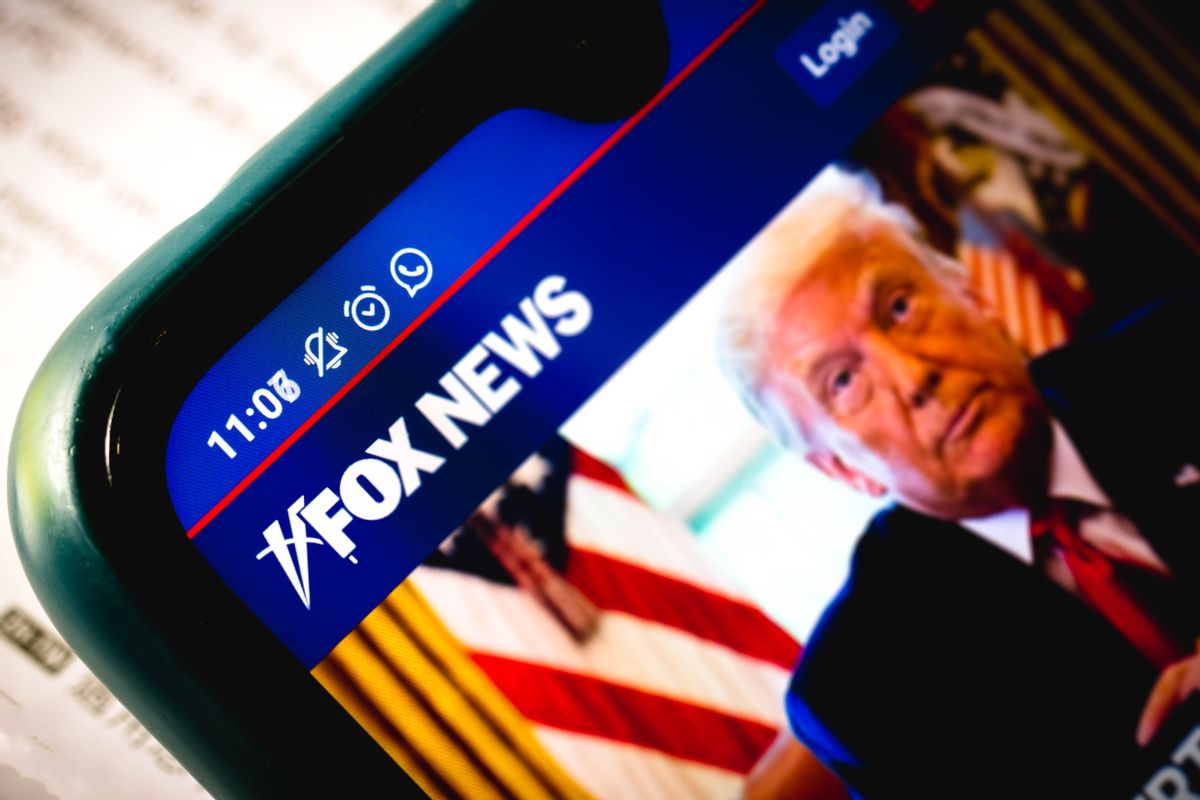 BRAZIL - 2020/12/23: In this photo illustration the close-up of the Fox News Channel website seen displayed on a smartphone. (Photo Illustration by Rafael Henrique/SOPA Images/LightRocket via Getty Images) (Getty Images)