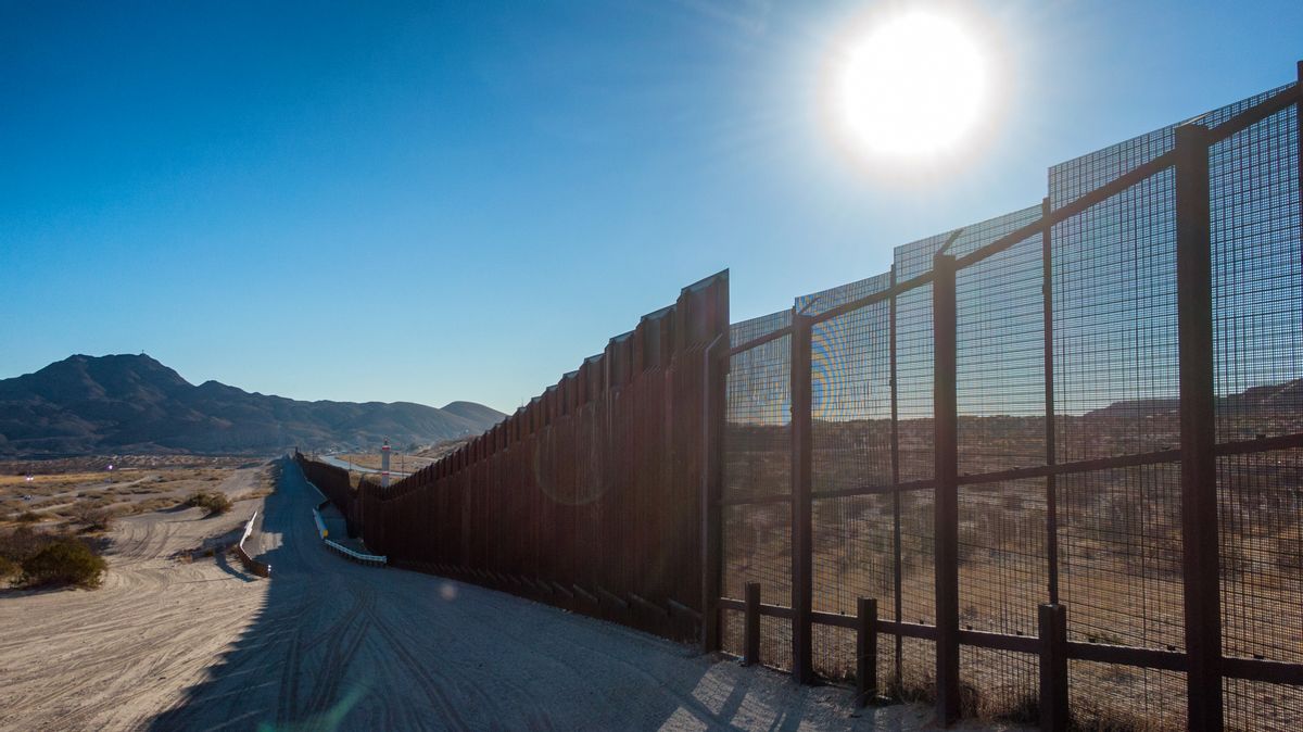 The International Border Between Mexico and The USA. (Getty Images)