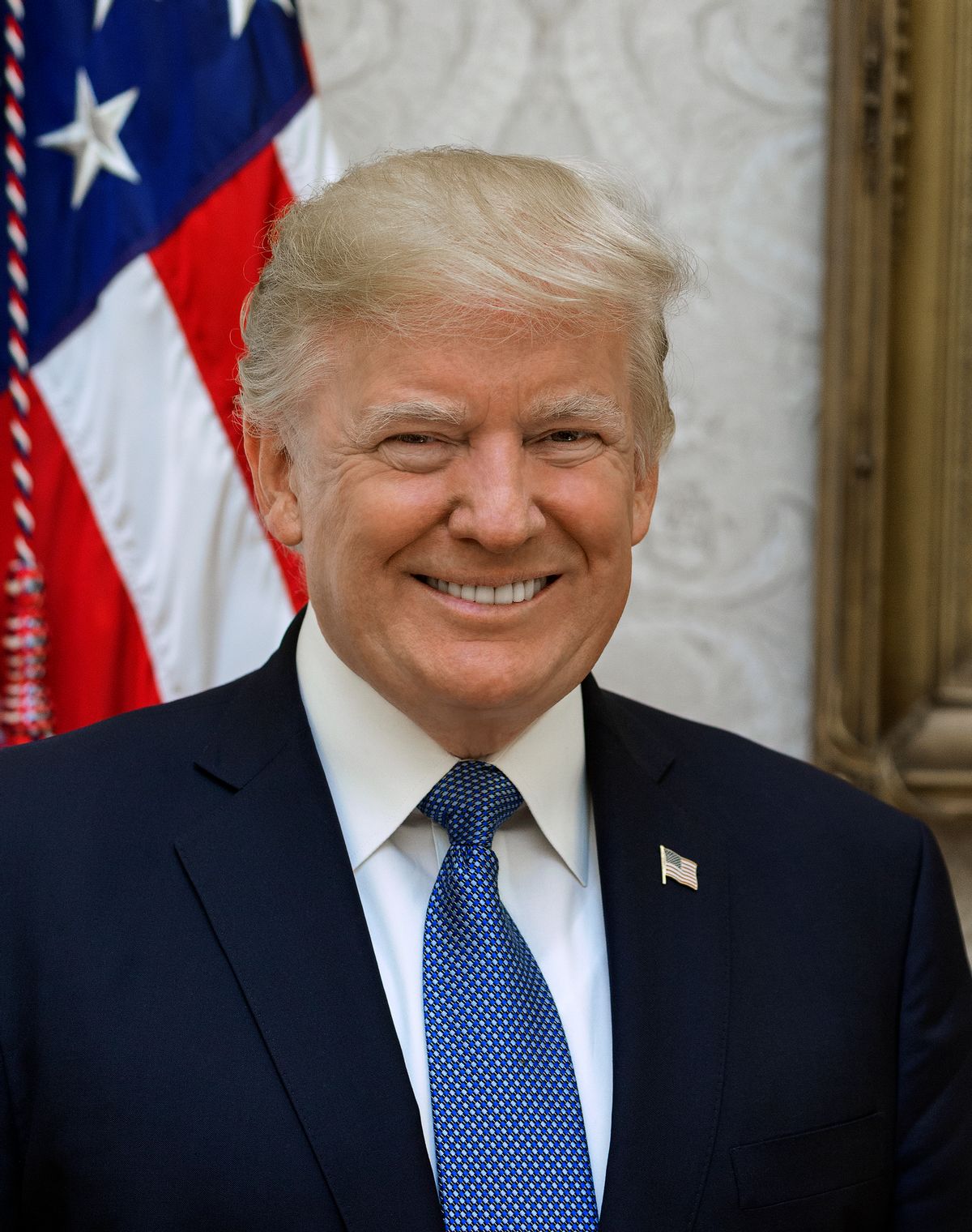 Official portrait of President Donald J. Trump, Friday, October 6, 2017.  (Official White House photo by Shealah Craighead) (Shealah Craighead / Official White House photo)