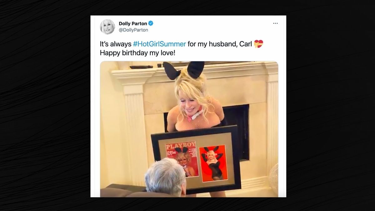  (Screenshot, Dolly Parton Twitter page)