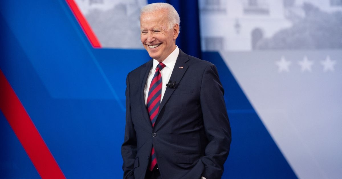 US President Joe Biden participates in a CNN Town Hall hosted by Don Lemon (R) at Mount St. Joseph University in Cincinnati, Ohio, July 21, 2021. (Photo by SAUL LOEB / AFP) (Photo by SAUL LOEB/AFP via Getty Images) (Saul Loeb/AFP via Getty Images)