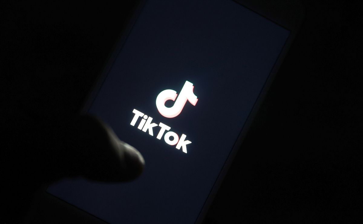 ANKARA, TURKEY - MAY 11: In this illustration photo logo of TikTok is displayed on a smartphone screen in Ankara, Turkey on May 11, 2021. (Photo by Rasit Aydogan/Anadolu Agency via Getty Images) (Rasit Aydogan/Anadolu Agency via Getty Images)