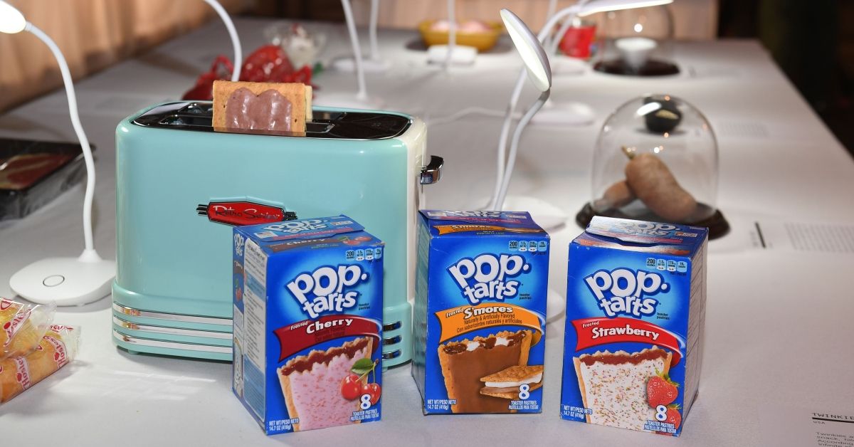 Pop-Tarts from the USA are presented in the Disgusting Food Museum on December 6, 2018 in Los Angeles, California. - Care for some Chinese mouse wine, fried tarantula or sheep eyeball juice? Or how about fried locusts, grasshoppers or virgin boy eggs? These delicacies are among some 80 items featured at the Disgusting Food Museum opening in Los Angeles on December 9, 2018, with the aim of exposing visitors to different cultures and foods and what we may all be eating in the future. (Photo by Robyn Beck / AFP)        (Photo credit should read ROBYN BECK/AFP via Getty Images) (Robyn Beck/AFP via Getty Images)