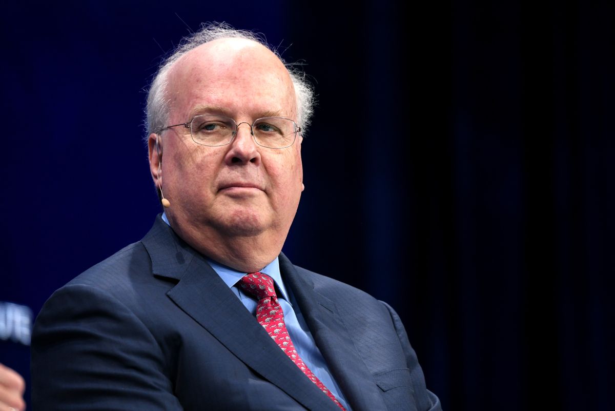BEVERLY HILLS, CALIFORNIA - APRIL 29: Karl Rove participates in a panel discussion during the annual Milken Institute Global Conference at The Beverly Hilton Hotel  on April 29, 2019 in Beverly Hills, California. (Photo by Michael Kovac/Getty Images) (Michael Kovac / Getty Images)