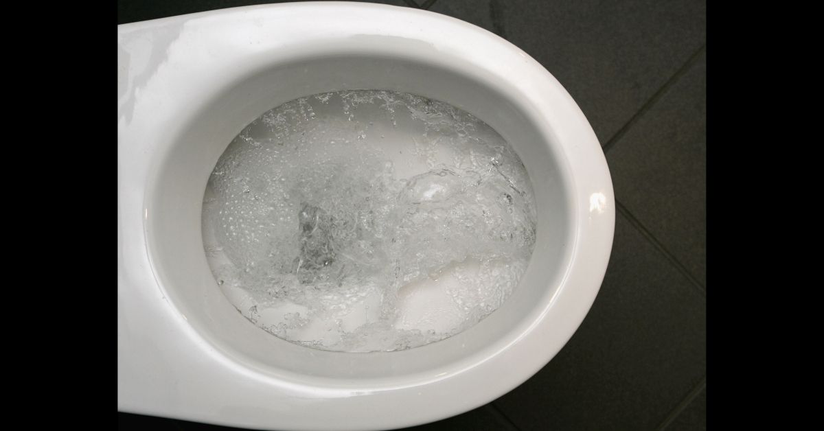 SCHWELM, GERMANY - JANUARY 10:  Water pours down the toilet on January 10, 2007 in Schwelm, Germany.  (Photo Illustration by Christof Koepsel/Getty Images) (Getty Images)