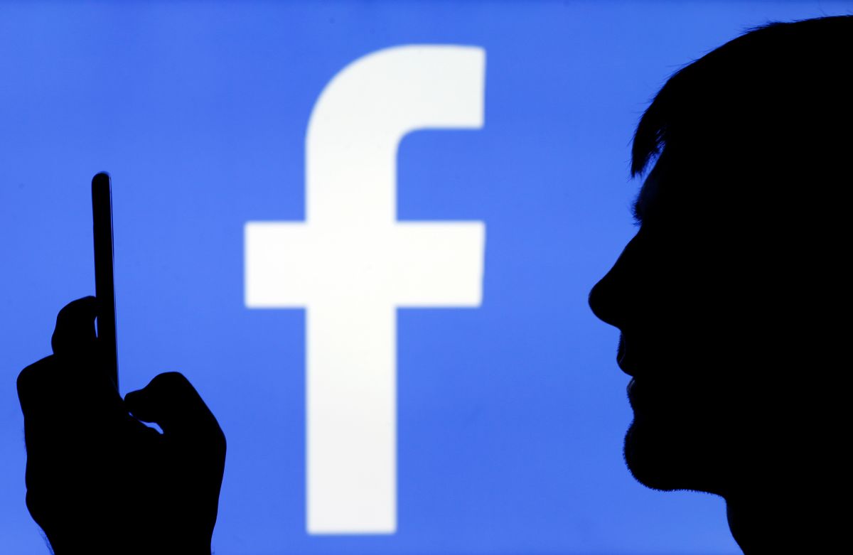 PARIS, FRANCE - SEPTEMBER 09: In this photo illustration, the Facebook logo is displayed on a TV screen on September 09, 2019 in Paris, France. Several US states have launched antitrust investigations against web giants including Facebook and Google with the viewer their business practices, but also the collection and exploitation of personal data. In total, eight states have announced, via the attorneys general, the opening of an antitrust investigation against Facebook social media. (Photo by Chesnot/Getty Images) (Getty Images)