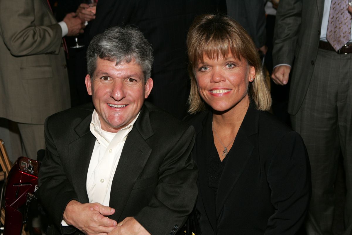 NEW YORK, NY - APRIL 23:  Television personalities Matt and Amy Roloff attend the Discovery Upfront Presentation NY - Talent Images at the Frederick P. Rose Hall on April 23, 2008 in New York City. (Photo by Thos Robinson/Getty Images for Discovery) (Thos Robinson/Getty Images for Discovery)