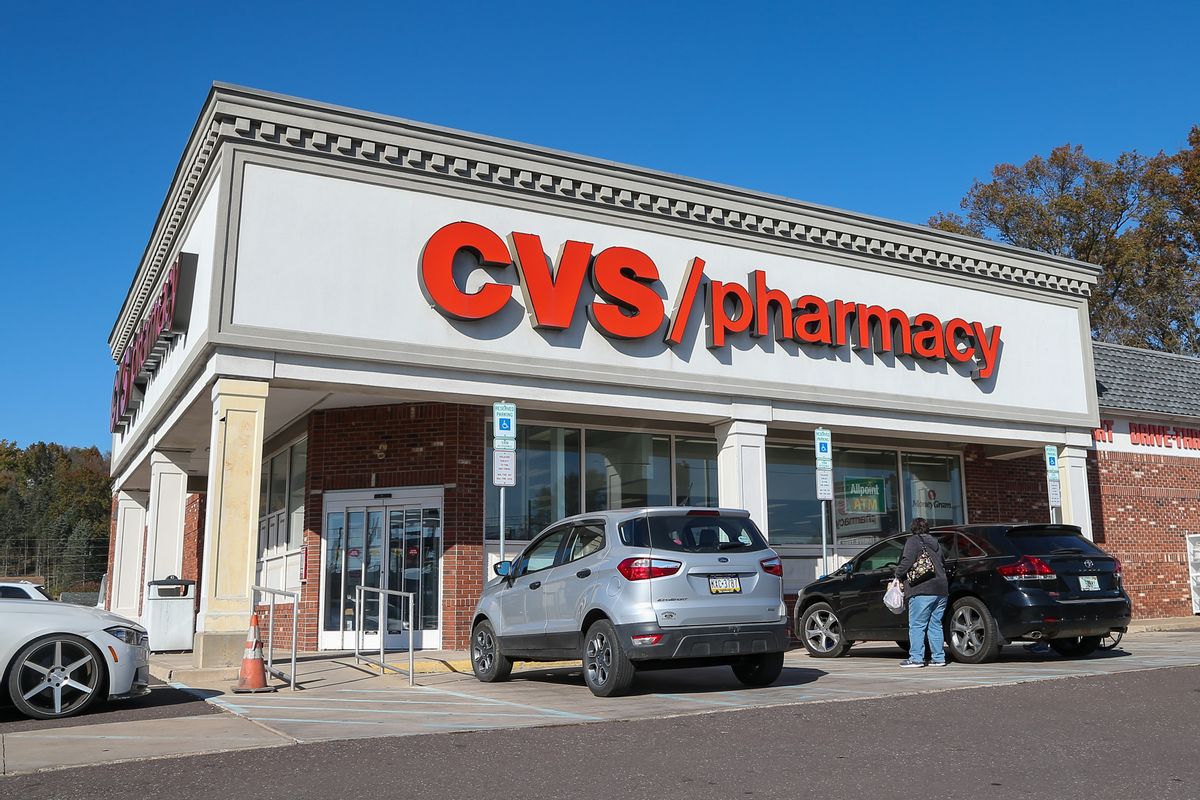 PENNSYLVANIA, UNITED STATES - 2021/11/07: A CVS pharmacy is seen in Bloomsburg. (Photo by Paul Weaver/SOPA Images/LightRocket via Getty Images) (Paul Weaver/SOPA Images/LightRocket via Getty Images)