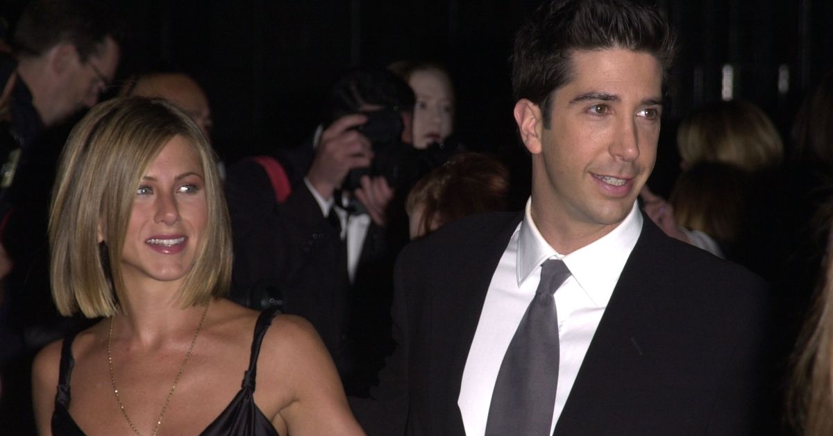 Jennifer Aniston &amp; David Schwimmer during The 27th Annual People's Choice Awards at Pasadena Civic Auditorium in Pasadena, California, United States. (Photo by J. Vespa/WireImage) (J. Vespa/WireImage)