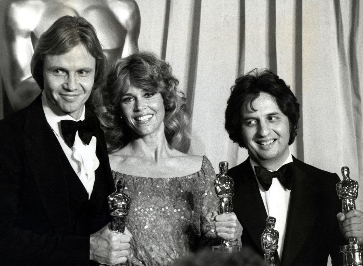 Jon Voight, Jane Fonda, and Michael Cimino during 51st Annual Academy Awards at Dorothy Chandler Pavilion at the L.A. Music Center in Los Angeles, CA, United States. (Photo by Ron Galella/Ron Galella Collection via Getty Images) (Ron Galella/Ron Galella Collection via Getty Images)