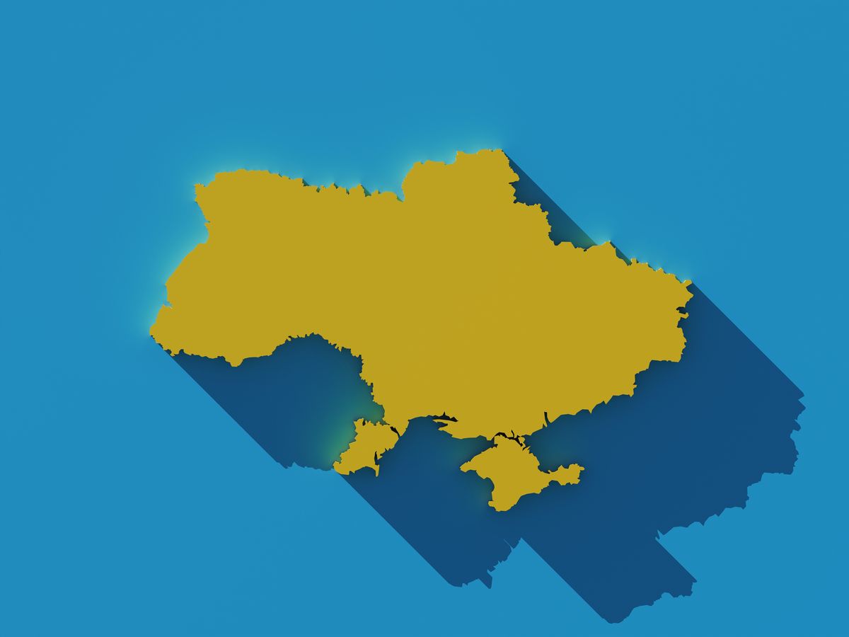 Ukraine map (Getty Images)