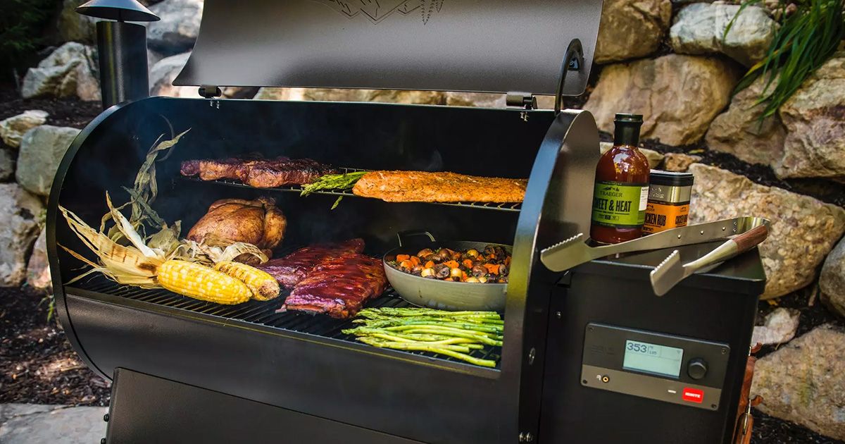 A Facebook scam for Traeger Grills on Eanzeishop advertised the words Traeger grill big sale and our store is closing soon and you can get huge discount online and in store and come and choose. (Traeger Grills)
