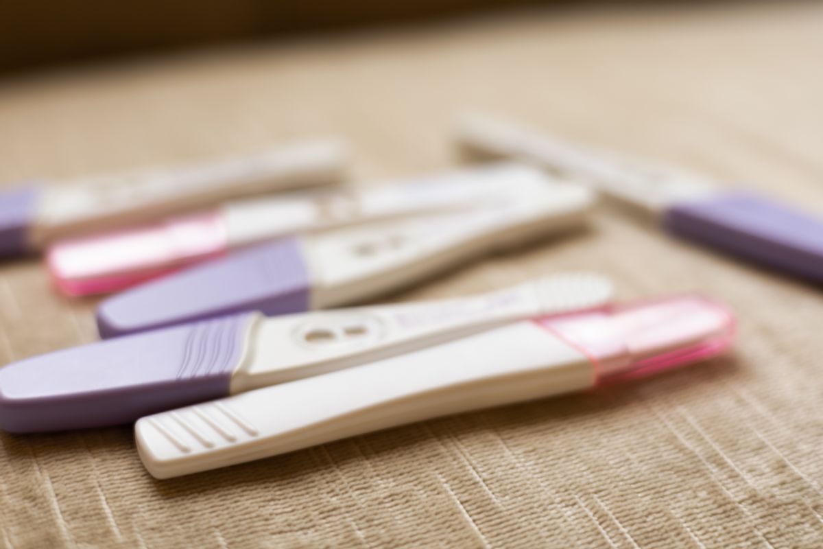 used pregnancy tests ~ shot with canon eos rp (Getty Images)