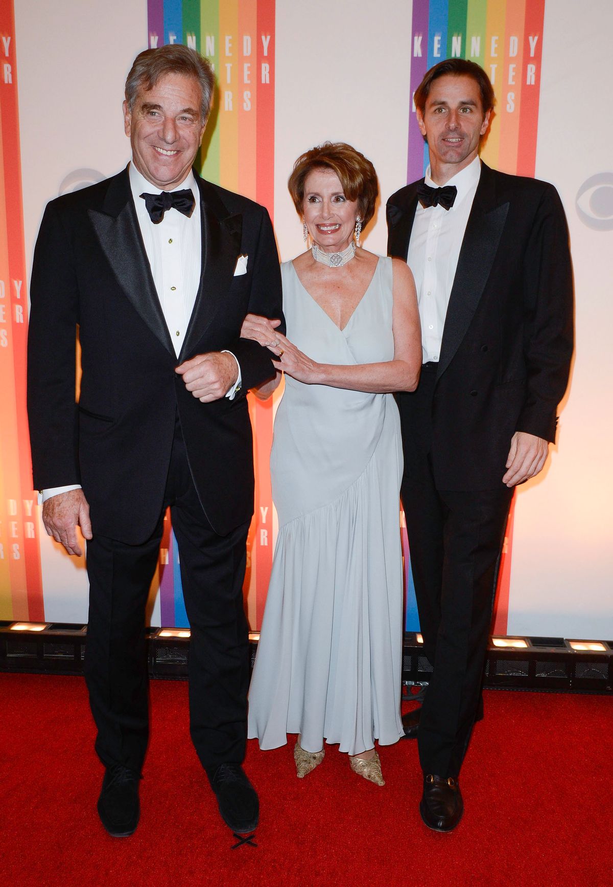 WASHINGTON, DC - DECEMBER 02: Paul Pelosi, Nancy Pelosi and Paul Pelosi Jr attend the 35th Kennedy Center Honors at the Kennedy Center Hall of States on December 2, 2012 in Washington, DC. (Photo by Riccardo S. Savi/WireImage) (Riccardo S. Savi/WireImage)