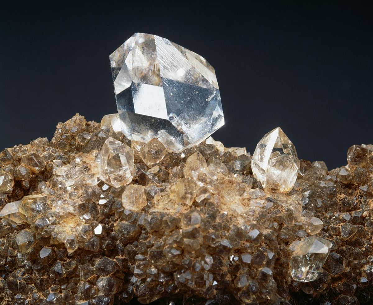 UNSPECIFIED - MARCH 18: Quartz, silicate. (Photo by DeAgostini/Getty Images) (Getty Images)