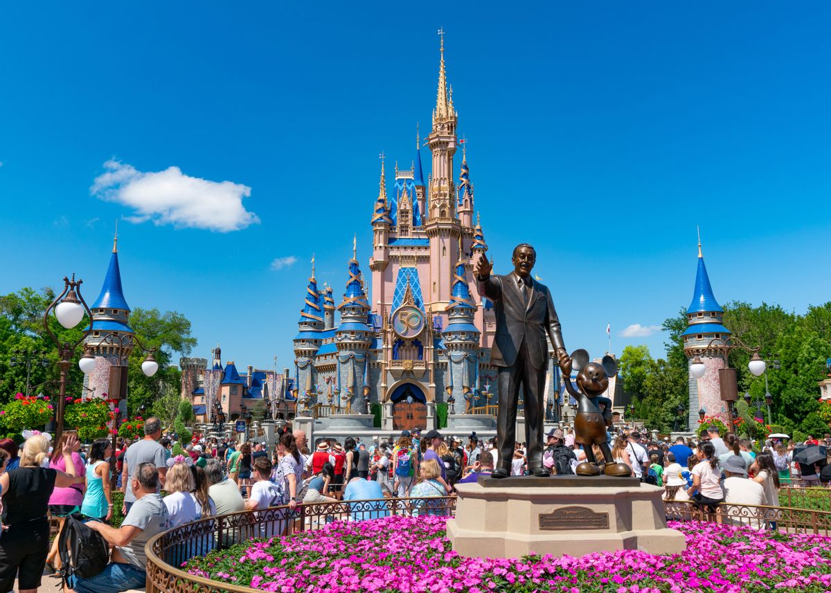 ORLANDO, FL - APRIL 03: General views of the Walt Disney 'Partners' statue at Magic Kingdom, celebrating its 50th anniversary on April 03, 2022 in Orlando, Florida.  (Photo by AaronP/Bauer-Griffin/GC Images) (AaronP/Bauer-Griffin/GC Images)