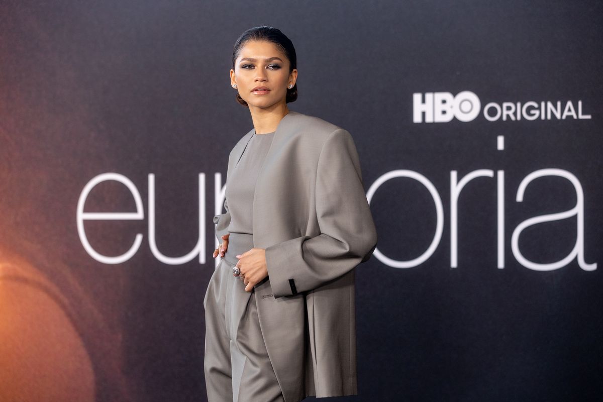 LOS ANGELES, CALIFORNIA - APRIL 20: Zendaya attends the HBO Max FYC event for 'Euphoria' at Academy Museum of Motion Pictures on April 20, 2022 in Los Angeles, California. (Photo by Emma McIntyre/WireImage) (Emma McIntyre/WireImage)